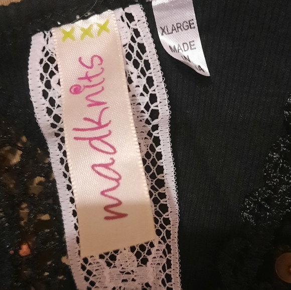 🏷 Madknits tank top sz XL - Picture 3 of 9